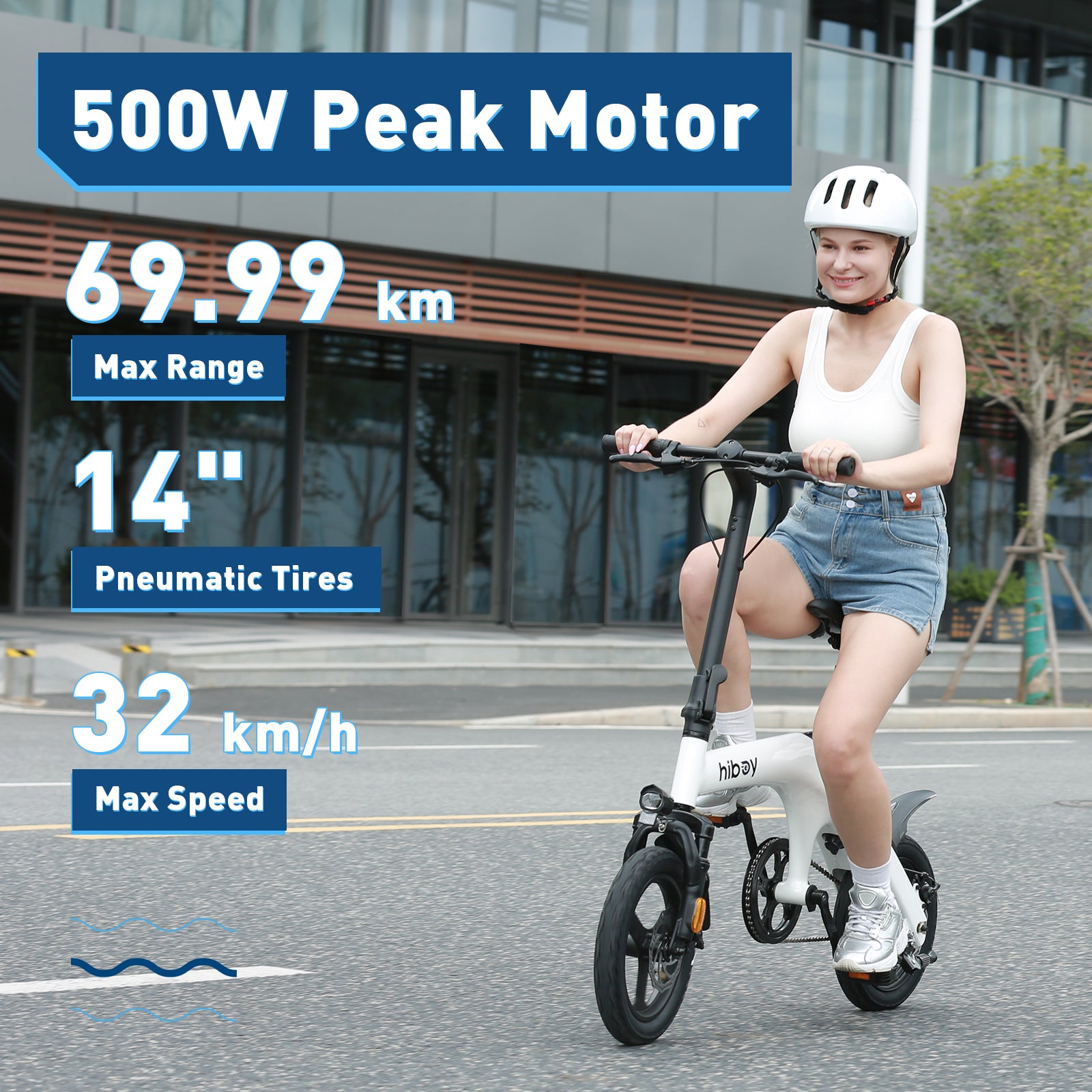 Vélo électrique pliable Hiboy C1 pour adulte