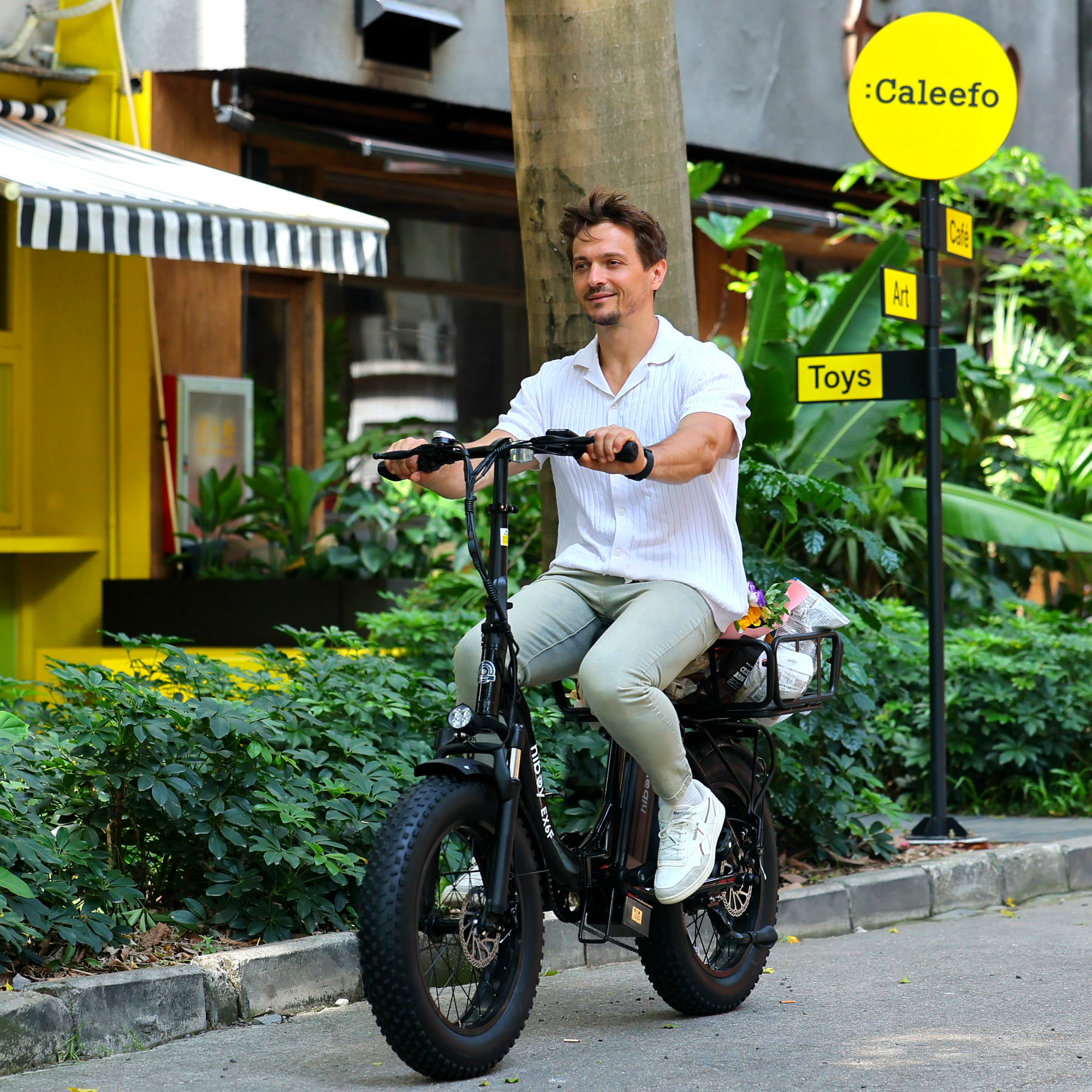 Hiboy EX6F Folding Fat Tire Electric Bike