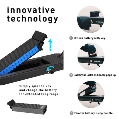 Hiboy S2R Plus Electric Scooter with Removeable Battery for Canada