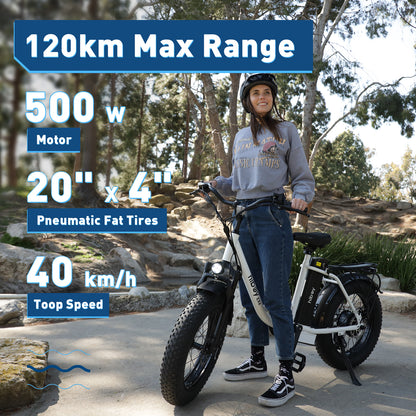 Vélo électrique Hiboy EX6 Step-thru Fat Tire