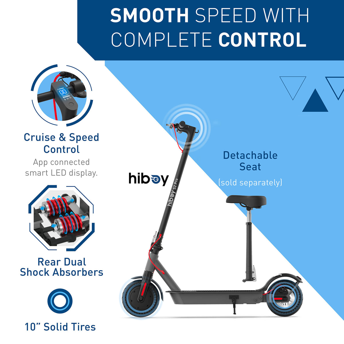 Hiboy S2 Pro 500W Electric Scooter For Commuting CAHIBOY hiboy-s2-pro-500w-electric-scooter-for-commuting-cahiboy