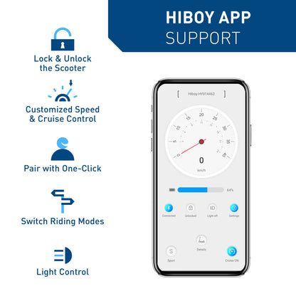 Hiboy S2 Pro Electric Scooter Bundle
