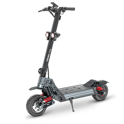 Hiboy Titan electric scooter with dual suspension and long range battery