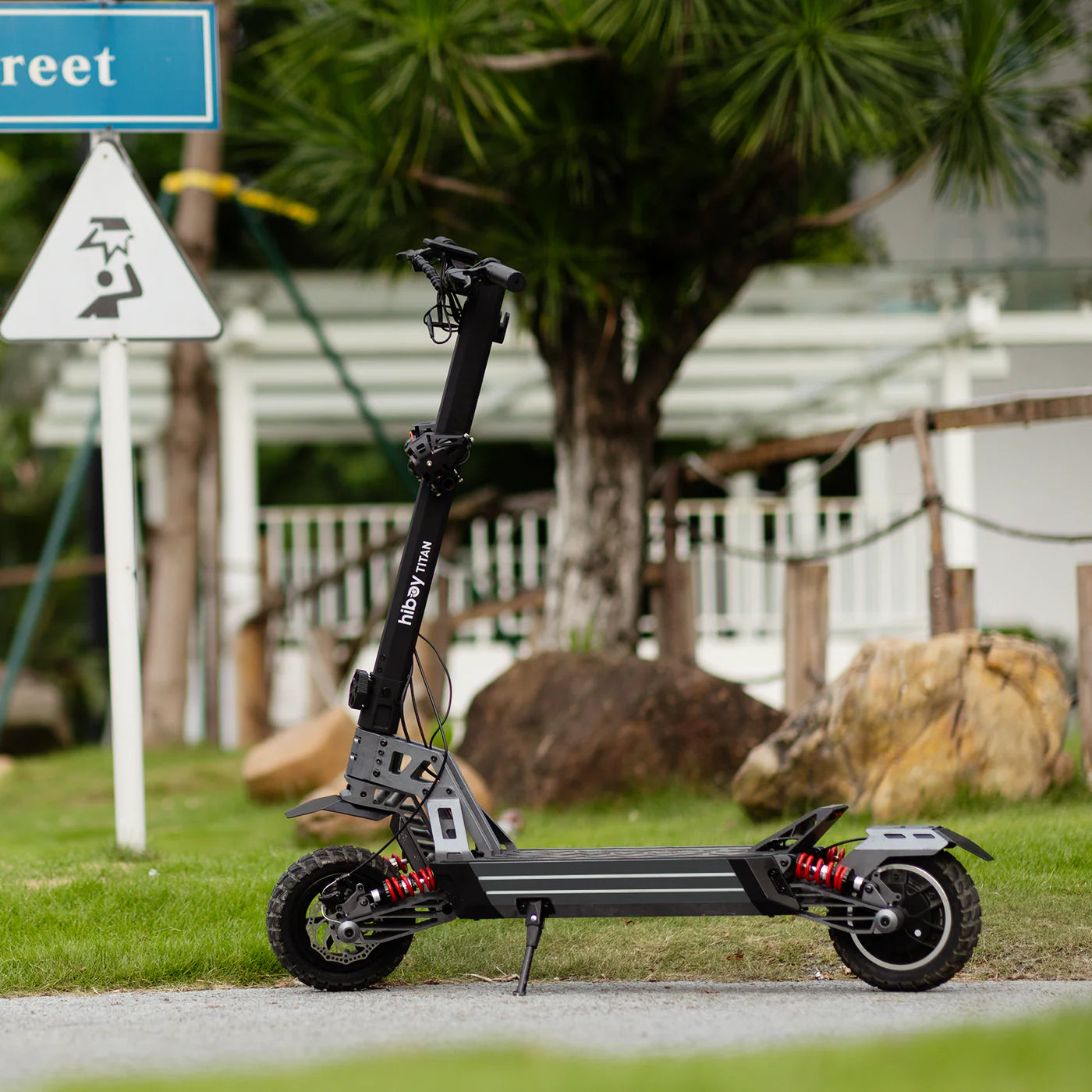 Hiboy Titan electric scooter for outdoor riding and city adventures