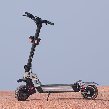 Hiboy Titan Pro electric scooter with rugged design and suspension system