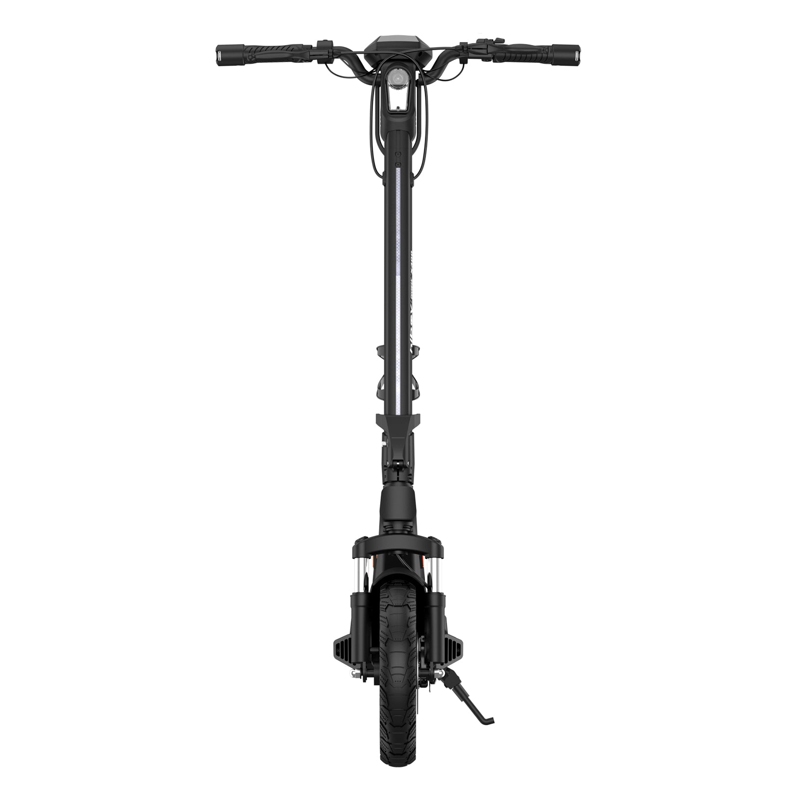 Hiboy X300 electric scooter front view with LED lighting design