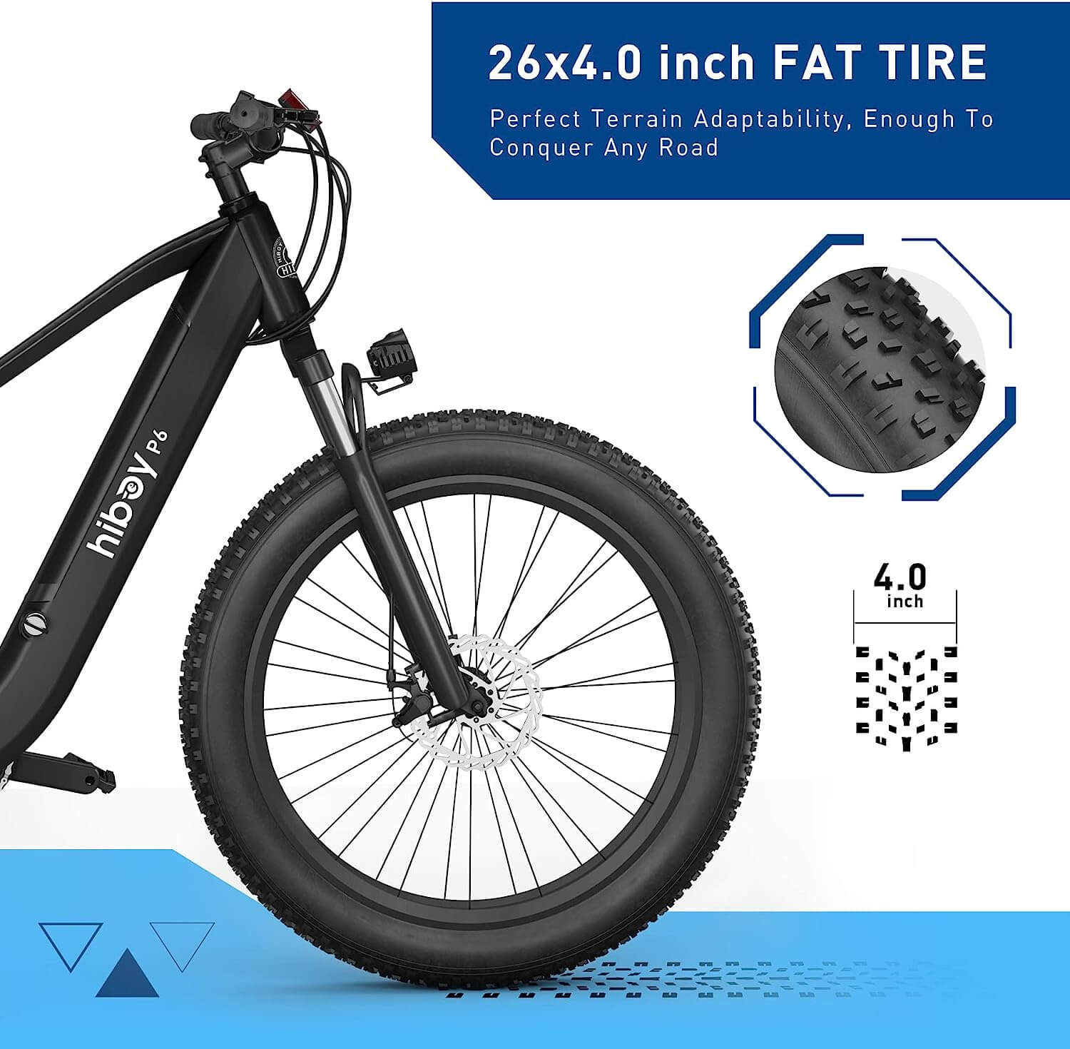 Hiboy P6 Fat Tire Electric Bike