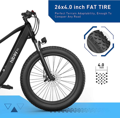 Hiboy P6 Fat Tire Electric Bike for Urban Country Road